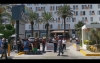 Pescadores bloquean avenida Camar&oacute;n S&aacute;balo frente a hoteles de Quirino Ordaz