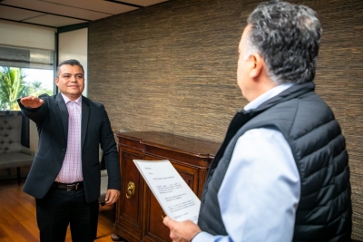 Rinde protesta nuevo director del Registro P&uacute;blico de la Propiedad y del Comercio