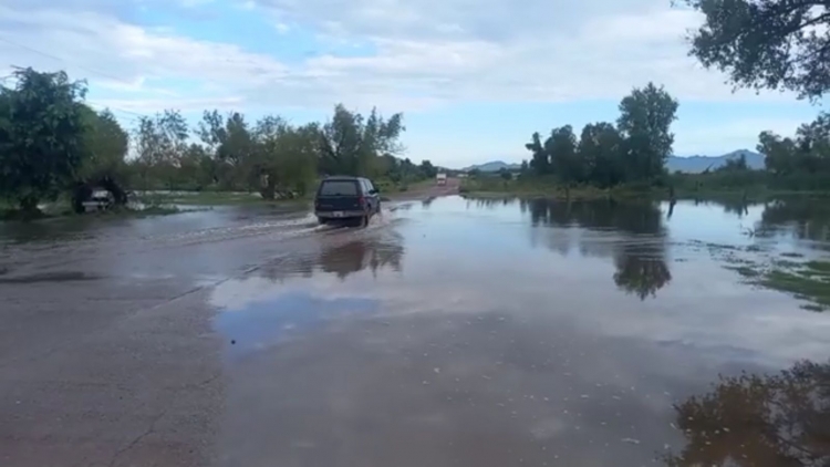 Inician evacuaciones de la población de las riberas del arroyo Ocoroni en Guasave y Sinaloa; presa El Sabinal al 100.2 por ciento