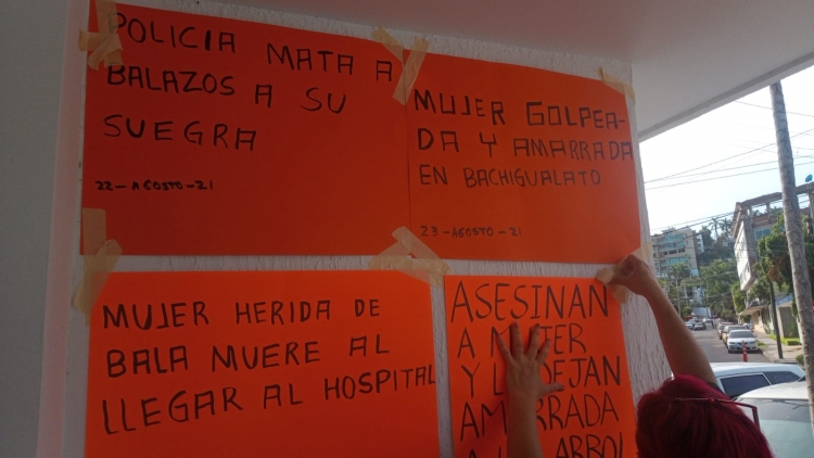 Protestan en el Ismujeres por las asesinadas; aparece una en Culiacán, hoy