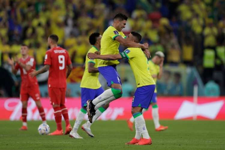 Con golazo de Casemiro, Brasil derrota a Suiza y consigue la clasificaci&oacute;n a octavos de final en el Mundial de Qatar
