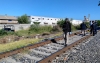 Hallan cuerpo calcinado junto a v&iacute;as del tren de El Palmito Viejo, en Culiac&aacute;n