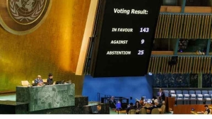 Países árabes se felicitan por voto a favor de integración plena de Palestina en la ONU
