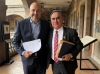 Gestiona el Rector Jes&uacute;s Madue&ntilde;a ante el subsecretario Ricardo Villanueva, recursos extraordinario para hacerle frente a la cr&iacute;tica situaci&oacute;n financiera de la UAS
