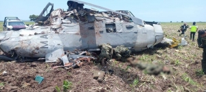 Se desploma helic&oacute;ptero de marinos que apoyaron detenci&oacute;n de Caro Quintero; hay 14 muertos