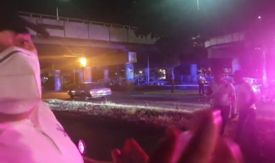 Montan operativo alcohol&iacute;metro sin alcohol&iacute;metro sobre el malec&oacute;n viejo en Culiac&aacute;n