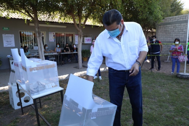 El pueblo sinaloense es mucha pieza y sale a votar: Mario Zamora