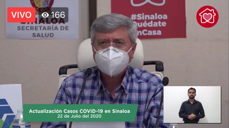 Sinaloa suma 11,839 casos nuevos de COVID-19; hay 1,929 defunciones
