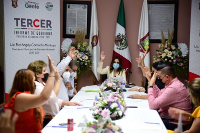 Resalta alcaldesa de Salvador Alvarado inversi&oacute;n de m&aacute;s de 50 mdp en su Tercer Informe