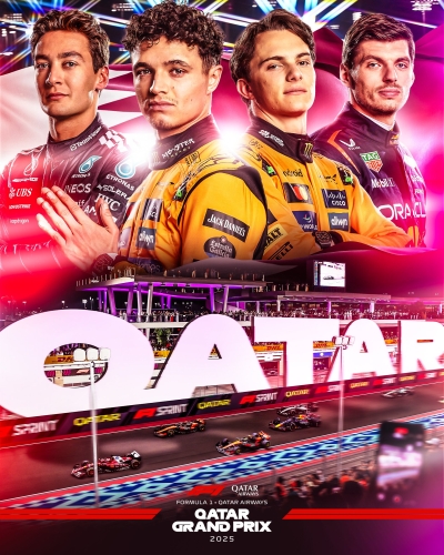 El GP de Qatar 2025 podr&iacute;a provocar un hist&oacute;rico triple empate entre Norris, Verstappen y Piastri