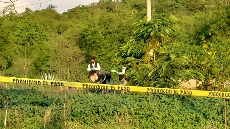 Embolsado abandonan cadáver en el Cerro de la Virgen, en Culiacán
