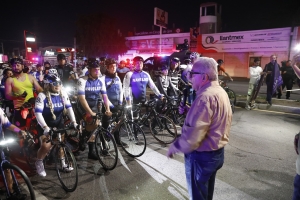 Más de mil ciclistas, corredores y patinadores participan en la Rodada y Carrera por la Paz y contra las Adicciones Altata Rush 2025