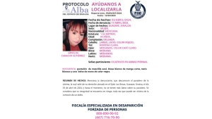 Activan Protocolo Alba para localizar a Griselda Camacho Gutiérrez que fue vista por última vez en el ejido Las Brisas, en Guasave
