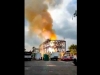 Reportan saldo blanco tras explosi&oacute;n e incendio en subestaci&oacute;n de CFE en Minatitl&aacute;n