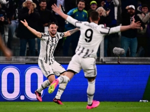Juventus toma mínima ventaja sobre Sporting en Europa League