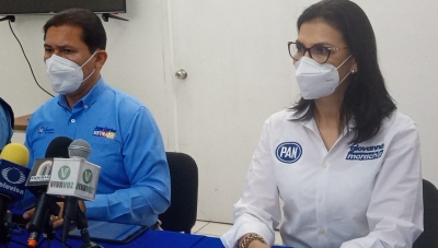 La alianza Morena-PAS ven con peligro el ascenso de Mario Zamora, asegur&oacute; l&iacute;der del PAN