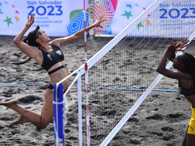 Mexicanas vencen a jamaiquinas en Voleibol de Playa en los Centroamericanos 2023