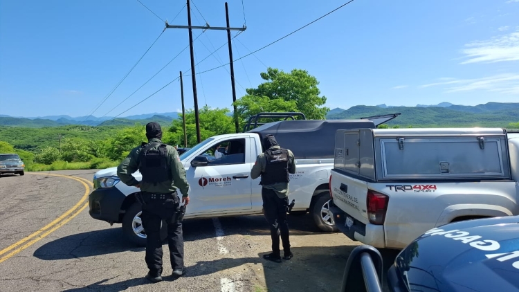 Localizan a dos hombres asesinados a balazos en Badiraguato