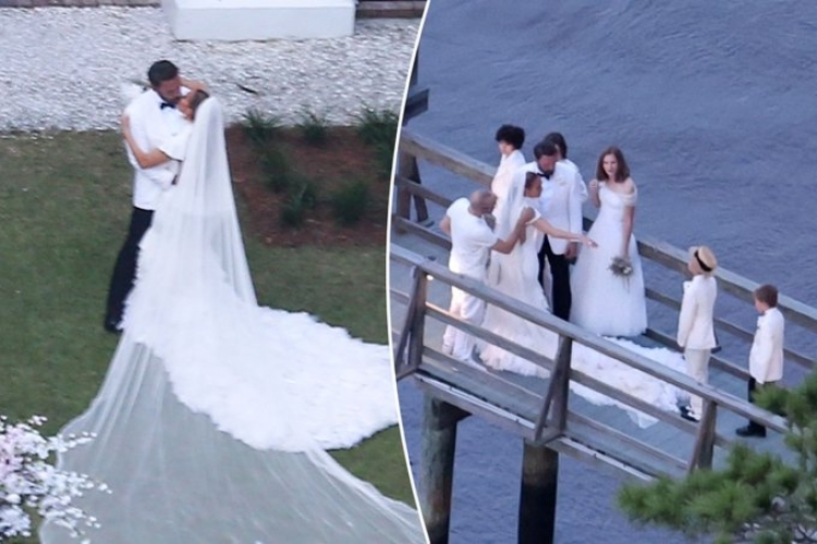 ‘¡Bennifer!’ Jennifer López y Ben Affleck se casan en una boda de 3 días con barbacoa y pollo asado