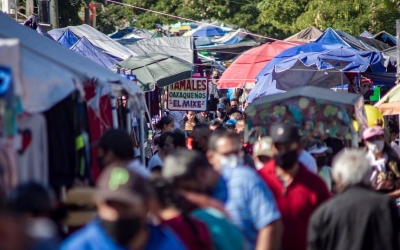 Sin riesgo de cierre por variante &Oacute;micron los tianguis de Culiac&aacute;n