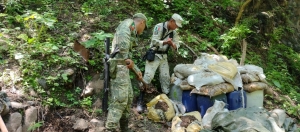Desmantela el Ej&eacute;rcito otros dos narcolaboratorios en Sinaloa