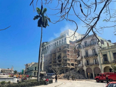 Suman 25 muertos por explosi&oacute;n de hotel en Cuba; reportan deceso de turista espa&ntilde;ola