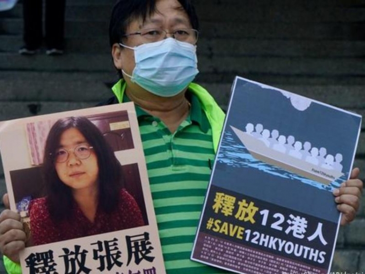 China rechaza liberar a periodista que informó sobre pandemia en Wuhan