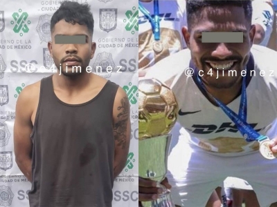 Exjugador de Pumas es detenido con presuntos narcos en CDMX