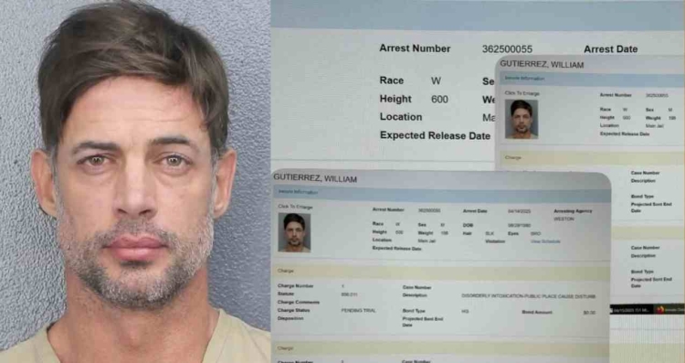 William Levy es arrestado por la policía de Florida, en Estados Unidos; estaba intoxicado