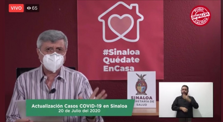Sinaloa suma 11,595 casos nuevos de COVID-19; hay 1,866 defunciones