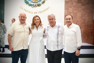 Rocha encabeza reuni&oacute;n de seguridad con gobernadores de BC, BCS , Nayarit y Sonora