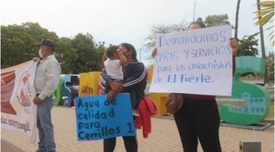 Antorchistas replican movilizaciones en la zona norte