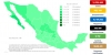 México sumó 550 nuevos contagios, y 1 defunción por COVID-19