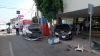 Tres adolescentes son embestidos por un auto que participa en choque, en Culiac&aacute;n
