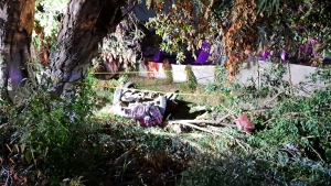 Muere un hombre y mujer queda herida en volcadura sobre la autopista Benito Ju&aacute;rez, en Culiac&aacute;n