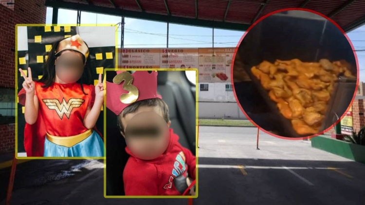 Niños mueren por comer pollo asado el Día de las Madres; suspenden negocio “El Pollo Matón” en el municipio de Escobedo, en Nuevo León