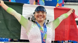 Alexa Moreno gana el Oro en la Copa Mundial de Gimnasia Art&iacute;stica en Par&iacute;s, Francia