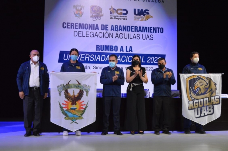 Estímulo de 10 mil pesos por oro en Universiada Nacional, anunció el Rector de la UAS