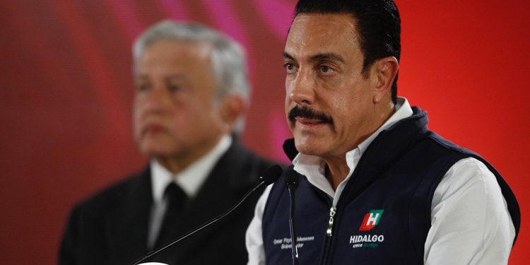 Gobernador de Hidalgo da positivo a coronavirus 