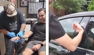 Se implanta en el dorso de la mano un chip con las llaves de su Tesla