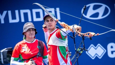 Gana M&eacute;xico su primera medalla en la Copa del Mundo de Tiro con Arco Shangh&aacute;i 2026