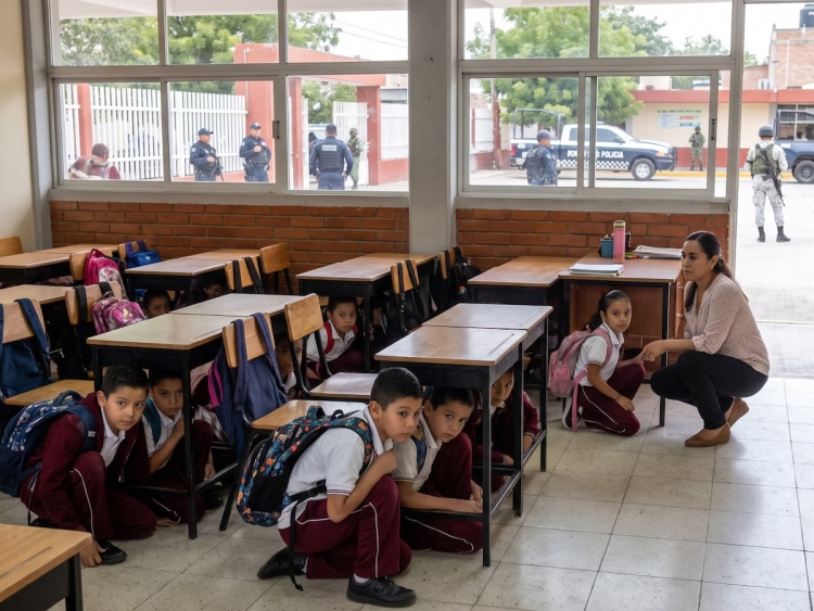 Temen padres de familia por violencia ante regreso a clases en Sinaloa