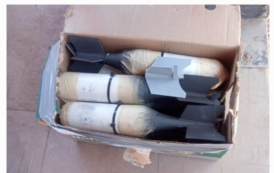 Asegura 13 artefactos explosivos en la colonia Colinas de Tamazula, Culiacán