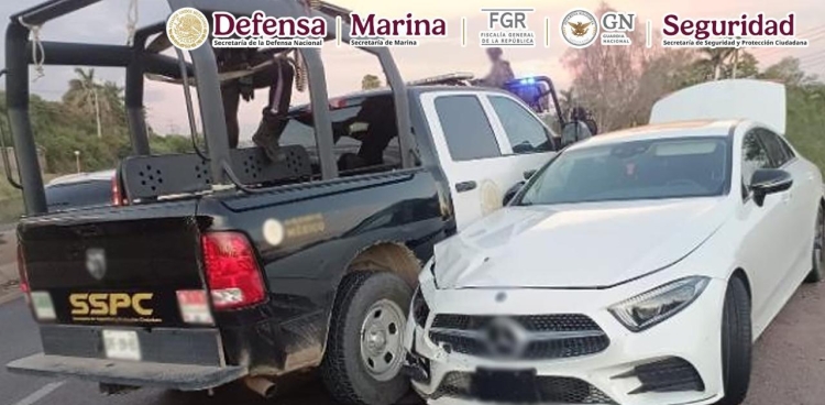 En Los Mochis detienen fuerzas federales a cuatro integrantes de una célula delictiva generadora de violencia