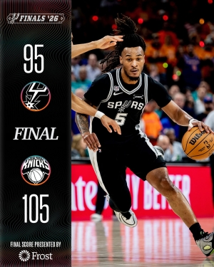 Knicks vencen a Spurs en el primer partido de las finales de la NBA