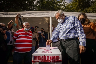 El gobernador RRM asegur&oacute; que se someter&aacute; a la revocaci&oacute;n de mandato estatal