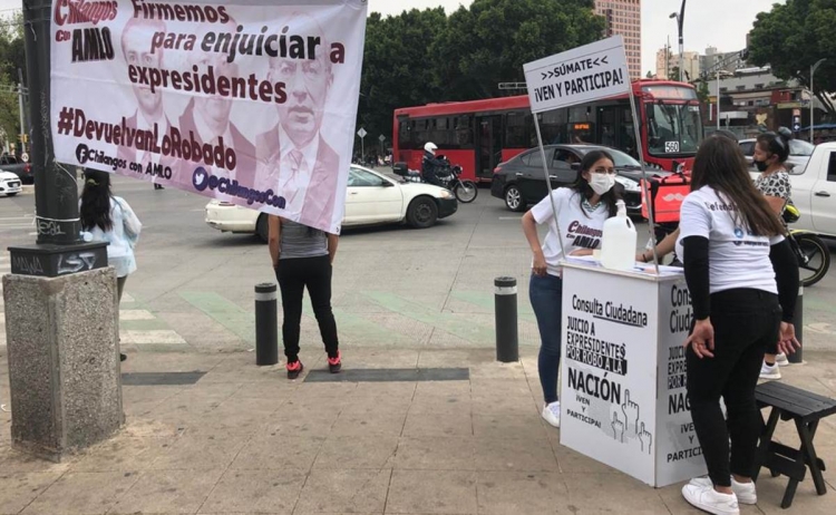 Morena necesita 800 mil firmas m&aacute;s para consultar juicio a expresidentes