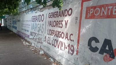 Piden a SEPyC e Isife atender una barda en peligro de derrumbe en Secundaria Federal #2