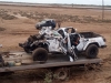 Fallece conductor en volcadura en la carretera Navolato-Altata