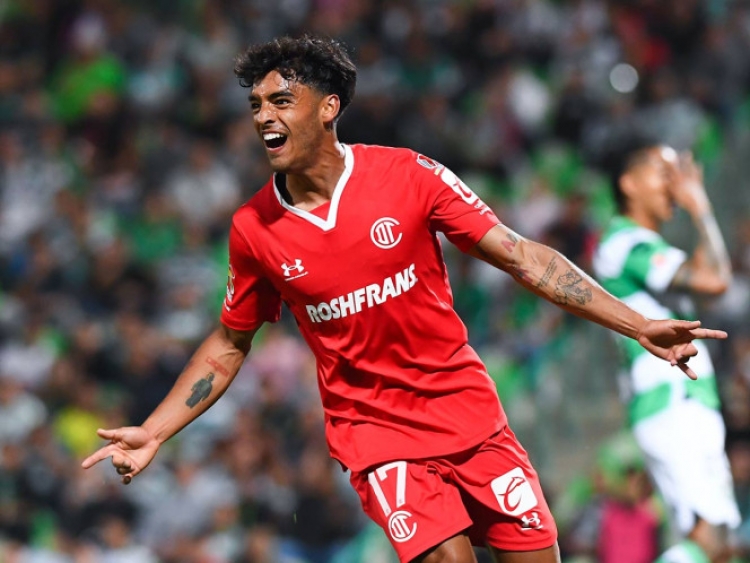 Toluca propina endiablada goleada a Santos Laguna